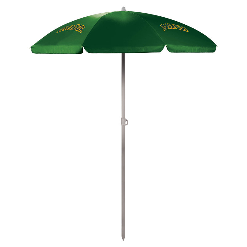 Parasol de plage 5,5 pi Ncaa, Vert forêt, Baylor
