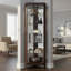 Tamsin Solid Wood Lighted Curio Cabinet-73916054