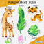 Adhésif décoratif animaux Millom
