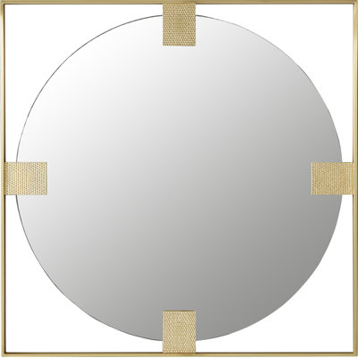 Paolo Flat Metal Wall Mirror