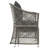 Wicker Outdoor Lounge Chair with Ottoman-1594775373-1594775410