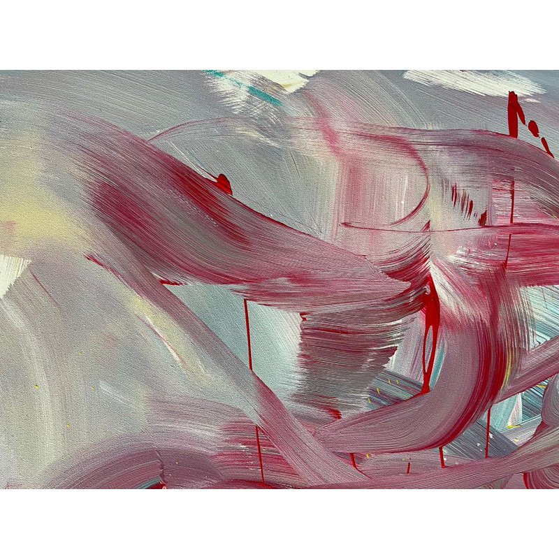 What's the Color of Gratitude by Fanyu Lin - Wrapped Canvas Painting