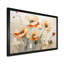 Beige «Poppy Meadow Melody II», art mural coquelicots-97057912-97057902