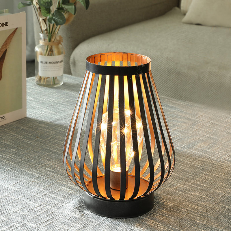 Mamie 17 cm Black/Bronze Table Lamp