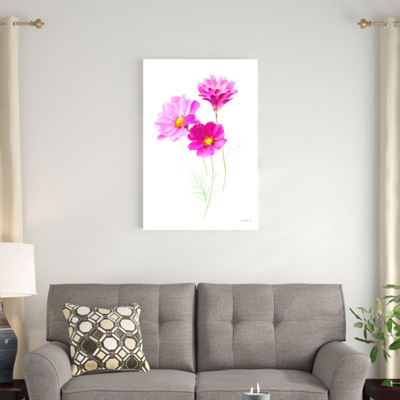 «Color of Spring II» par Danhui Nai - peinture sur toile tendue, H 36 po x l 24 po