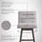 Martinstown Solid Wood Upholstered Counter Height Or Bar Height Swivel Barstool With Fabric Seat - Set Of 3-2003532658-2003532655-2003532659