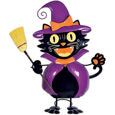 Sorcière en métal Halloween