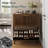 31.5-Inch Walnut Shoe Cabinet