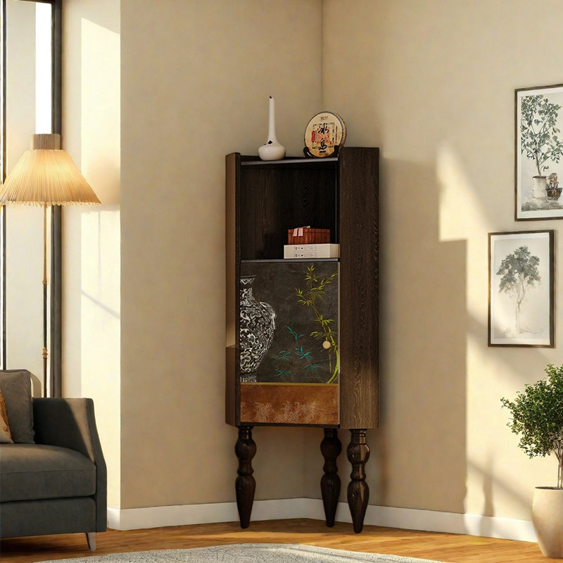 Armoire multifonctionnelle en pin avec rangement