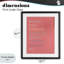 «Born To Be Adjectives», reproduction sous verre encadrée, design par Anna Quach-1699662907-1699662909