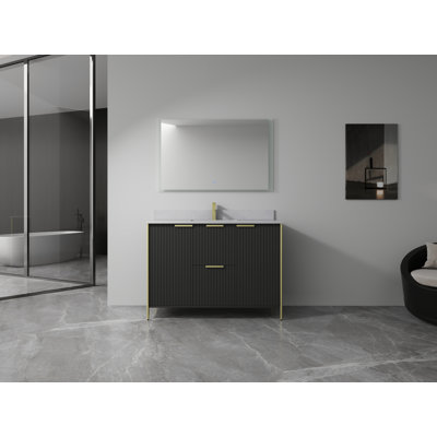 Manhattan 48" Freestanding Bathroom Vanity