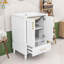 Meuble-lavabo moderne 24 po avec lavabo en céramique, charnières à fermeture douce, tiroir et tablette réglable-1426143189