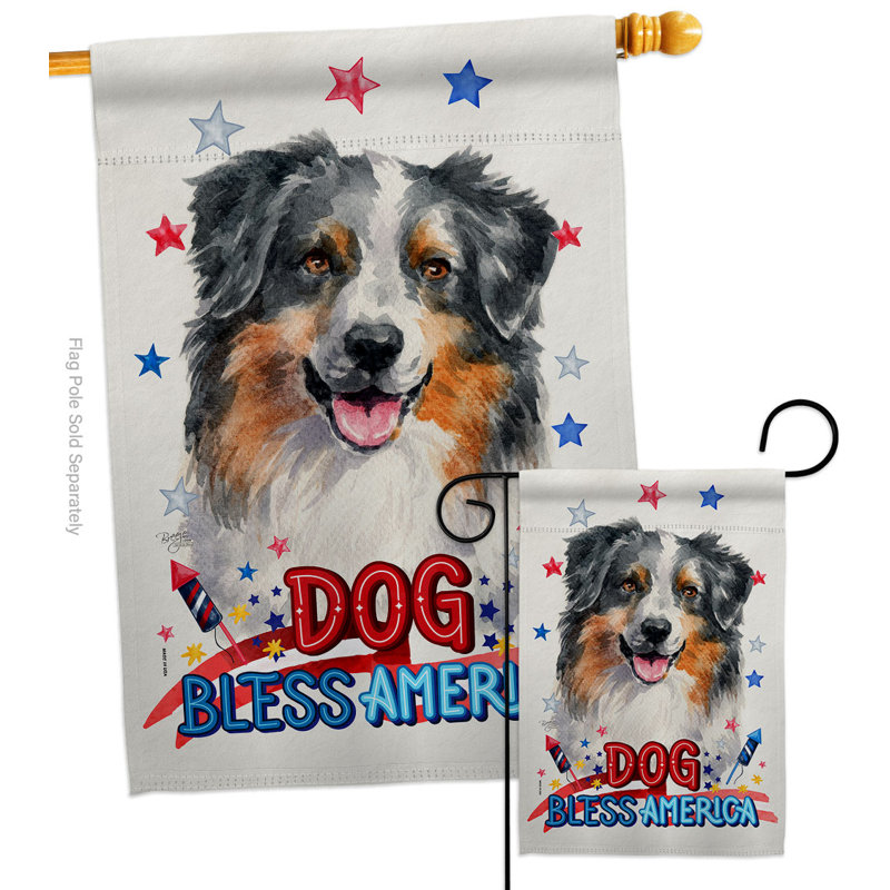Drapeau de jardin Patriotic, H 40 po x l 28 po