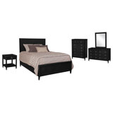 Naples Standard 5 Piece Bedroom Set