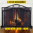 Iron Fireplace Screen