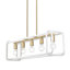 Luminaire suspendu pour îlot de cuisine 5 lumières Coppolino-99306410