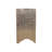 Hand-crafted Embossed Metal Nightstand/accent Table