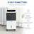 HomCom Portable Evaporative Cooler with Remote Included-99187379