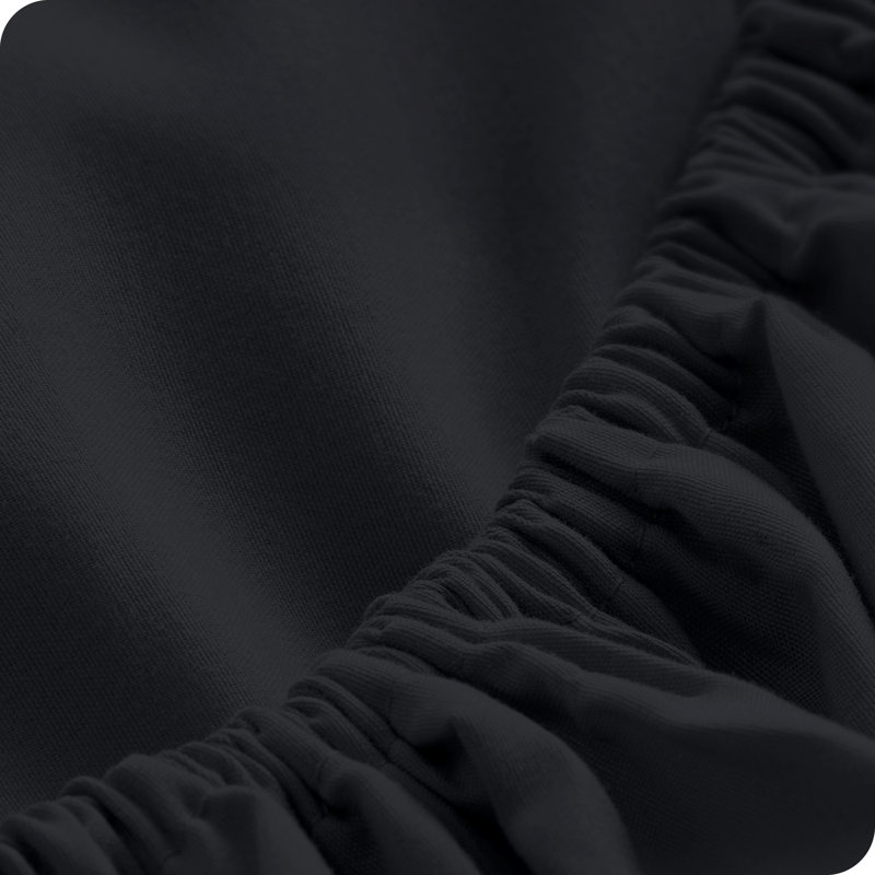 Modern & Contemporary Comforter, Black/Black, Split King Comforter + Pillowcases