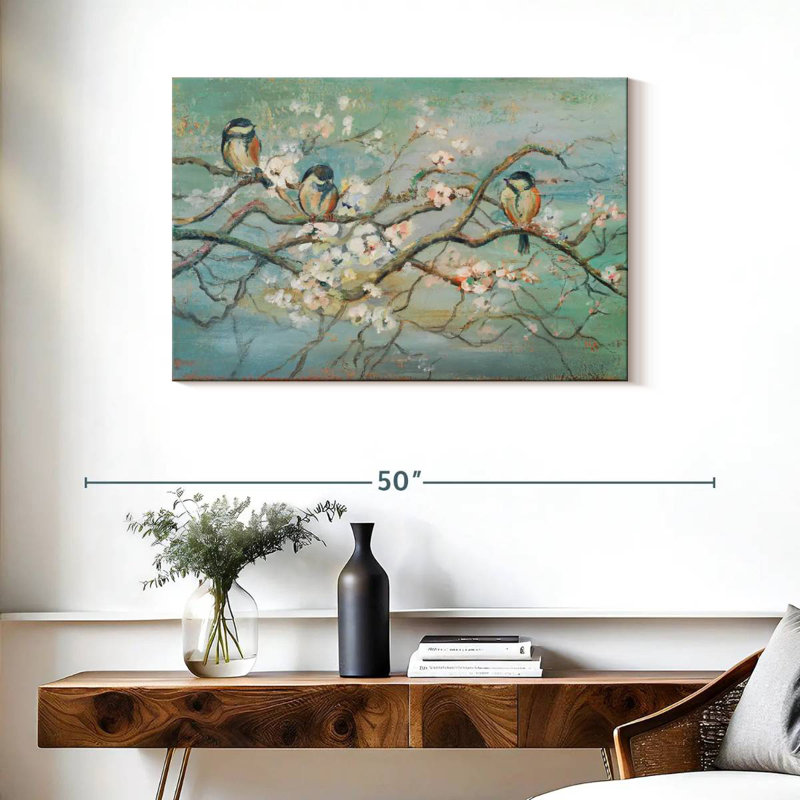 Brampt Spring Branch With Birds