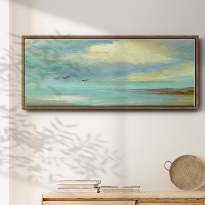 Toile encadrée à la dérive