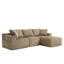 3 Seater Corduroy Sofa-700712681