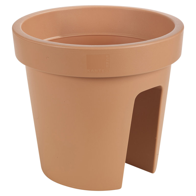 Arthell Railing Planter, Brown