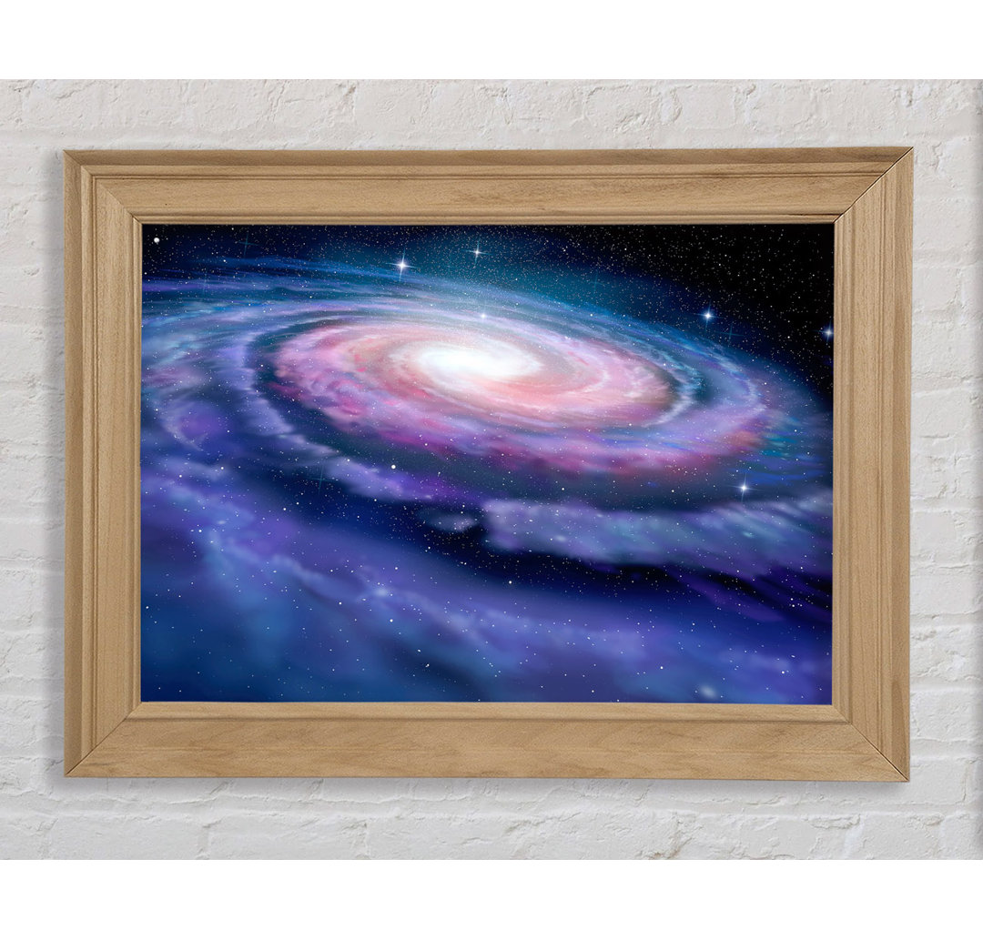 Swirl Of The Galaxies - Einzelner Bilderrahmen Kunstdrucke