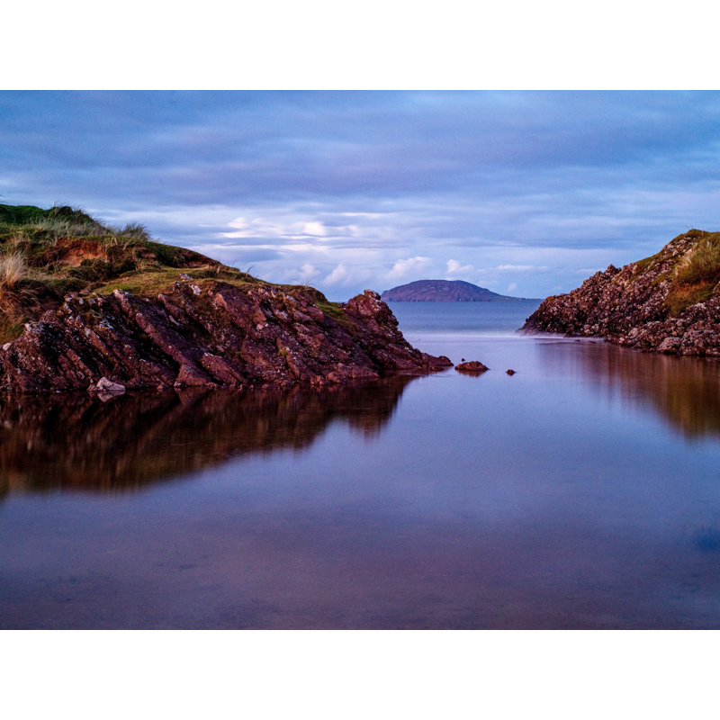 Donegal Beach II Print by Scott Wurzel, Black Framed Paper, 17.25" H x 21.25" W