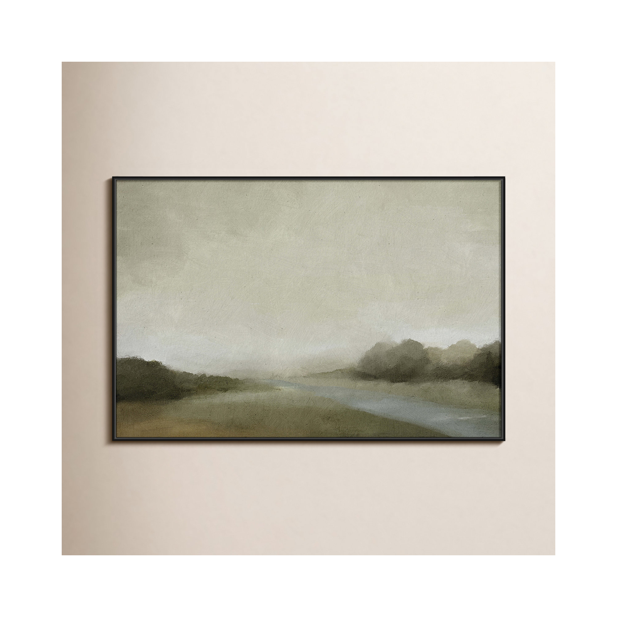 Lovers Creek, Espresso, 41.5" H x 61.5" W
