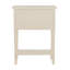 Console H 31 po avec 3 tiroirs et tablette, structure en bois massif-6291403