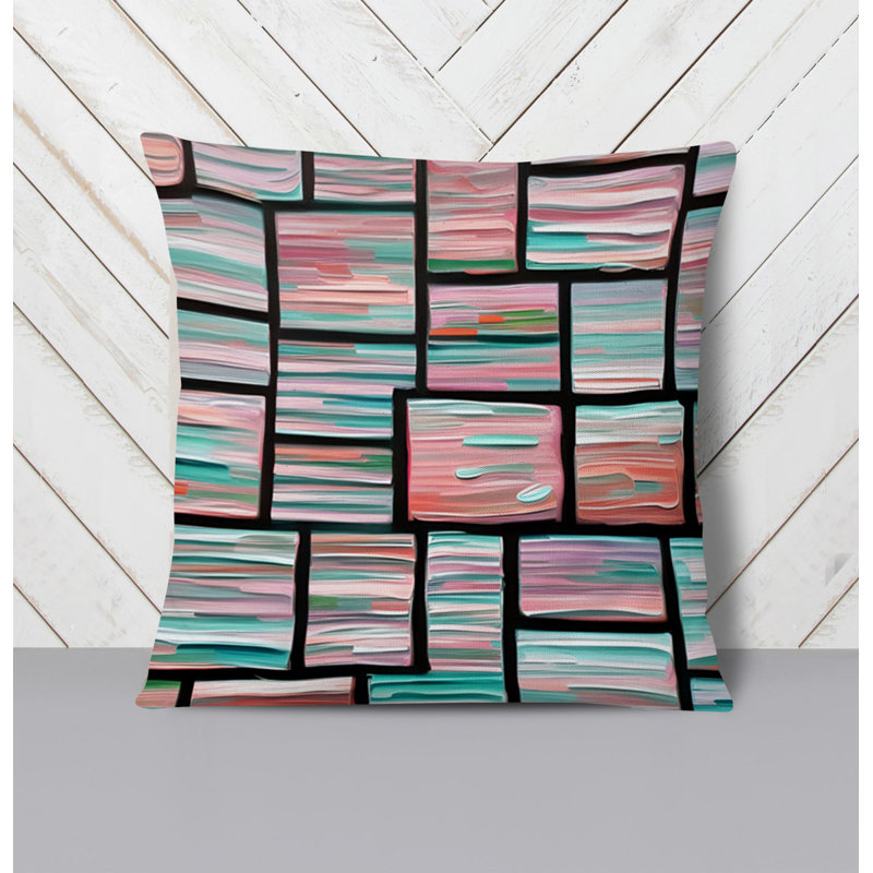 Coussin décoratif, Polyester, H 16 po x l 16 po