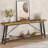 70.9" Extra Long Sofa Table Behind Couch-440546357