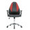 Ebern Designs Adjustable Ergonomic Swiveling PC & Racing Game Chair in Black