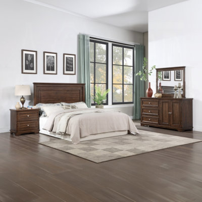 Franklin 4Pcs Pack Bed Set by Red Barrel Studio