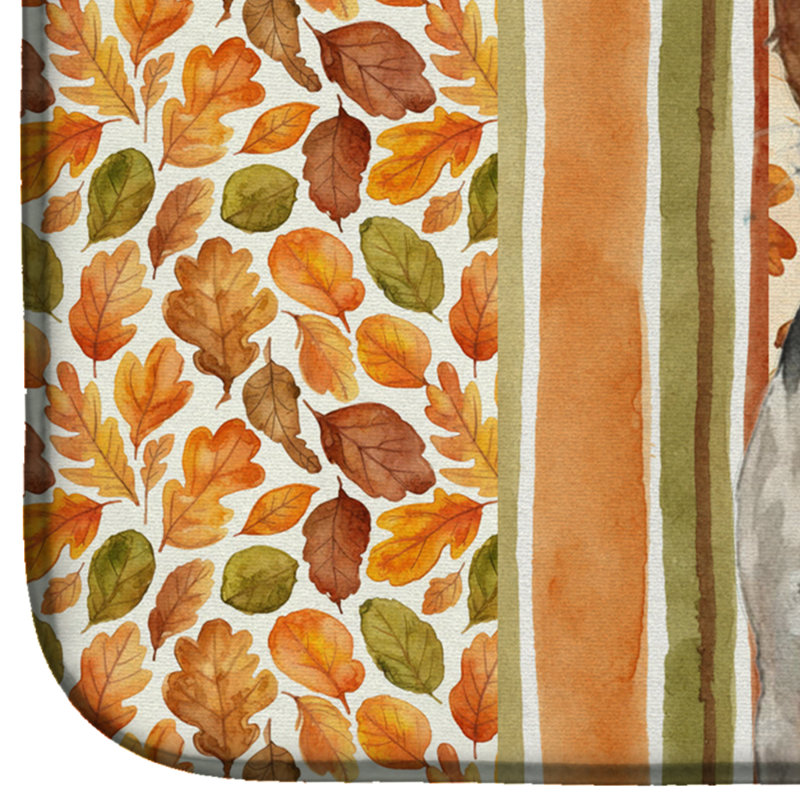 Tapis de séchage tricolore Russell Terrier Heirloom