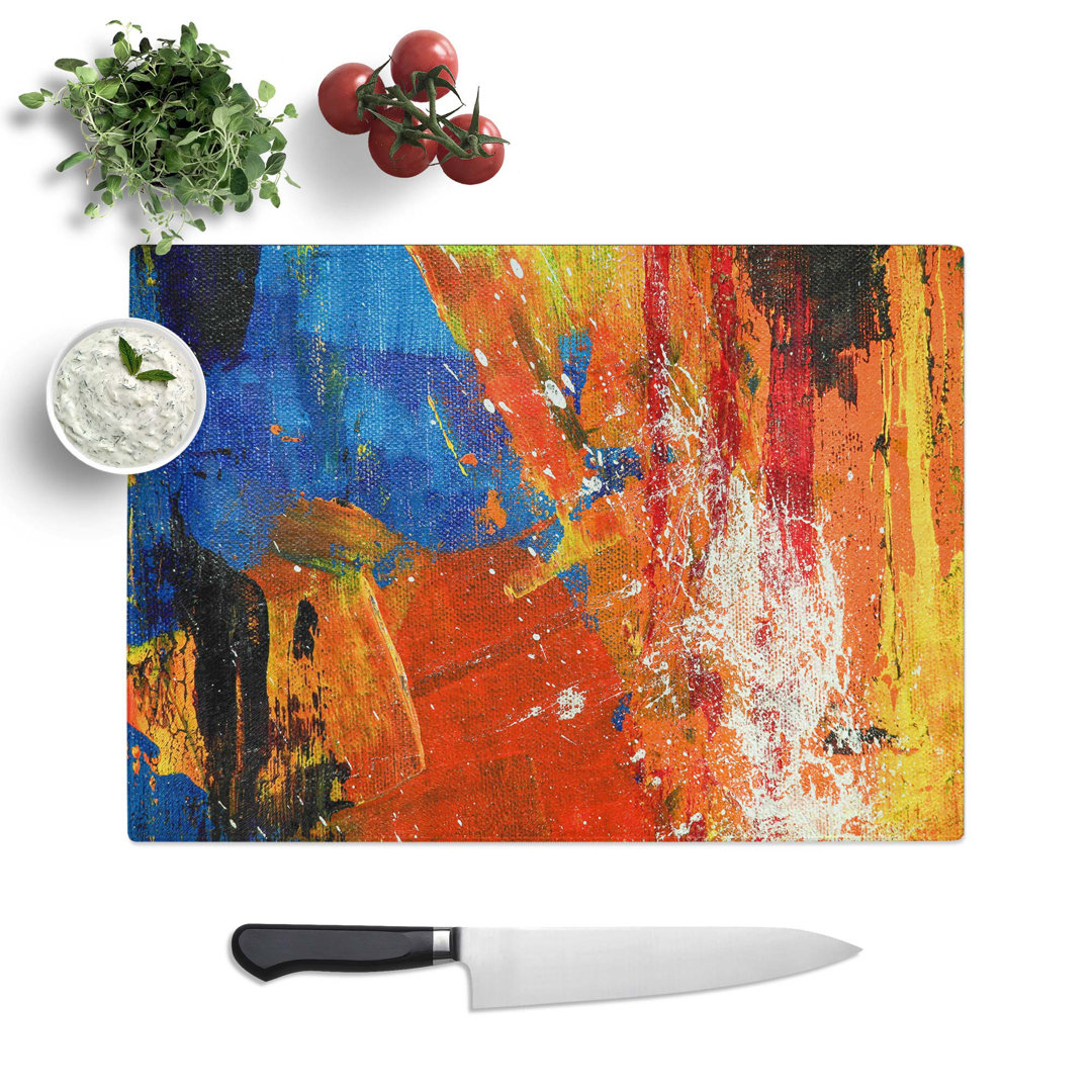 Tempered Glass Art Painting Vol.27 Chopping Board