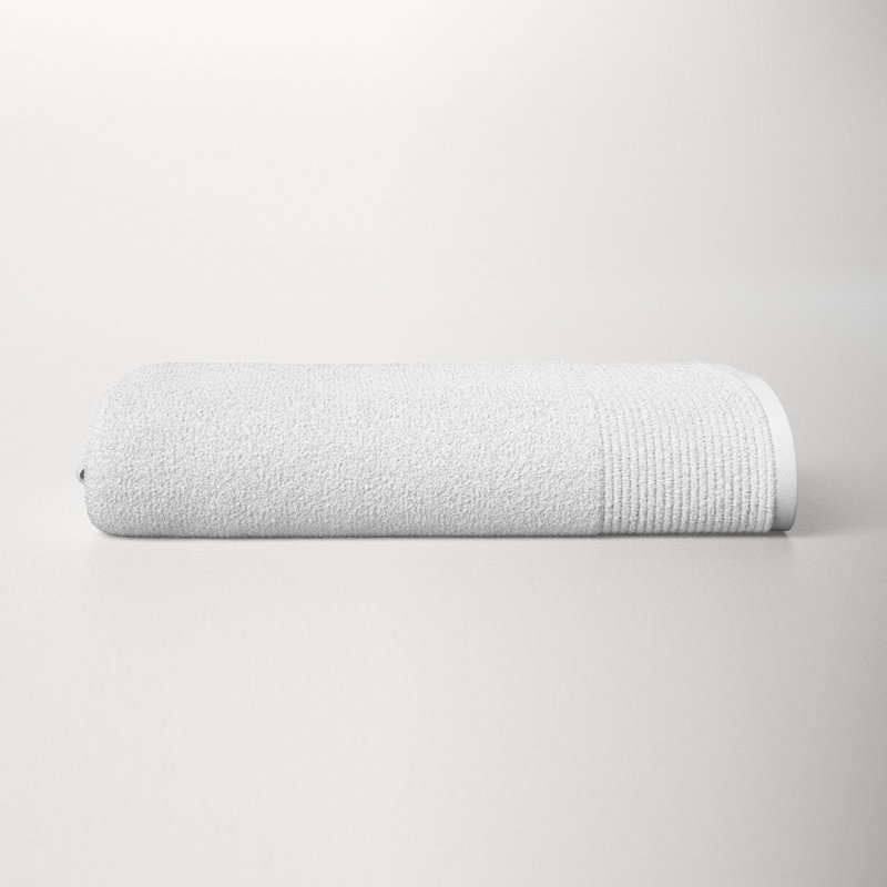 Maven Plush Bath Towel, White