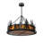 36"Wide Tall Pines Inverted Pendant