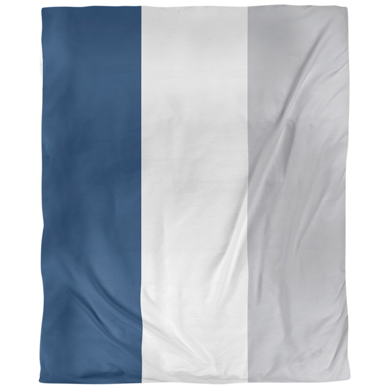 Tissu de basket-indiana indiana, Bleu marine / blanc / gris froid