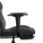 Massage Gaming Chair with Footrest Faux Leather-447630656