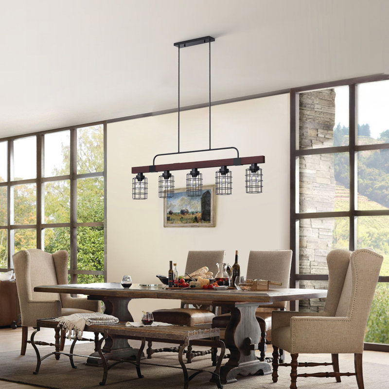 Luminaire suspendu 5 lumières Modern Modern