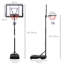 Dakota Fields Brenn 83cm W Plastic Portable Full-Size Basketball Hoop