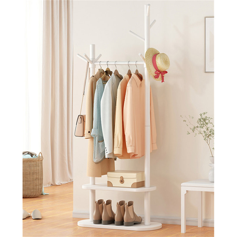 Aesthetic Solid Wood Clothes And Hat Stand