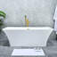 Robinet de baignoire romaine à poignée simple avec douchette Campia-81987401