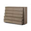 Primrose 10 Drawer Dresser-Natural Flat Oak Veneer