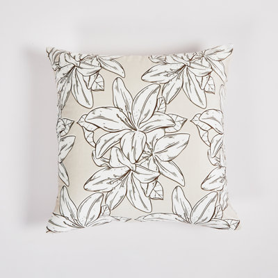 Coussin floral 22 po