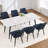 Faux Leather Upholstered Metal Dining Chair-957567176-957567181