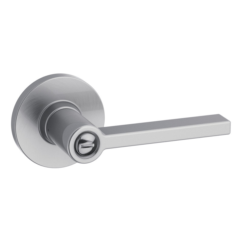 Casey Keyed Entry UL Lever featuring SmartKey Security, Satin Chrome