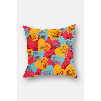 Geometric Reversible Pillow Cover